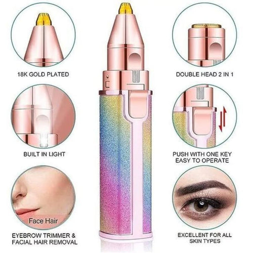 Blawless 2 in 1 Eyebrow And Facial Hair Remover