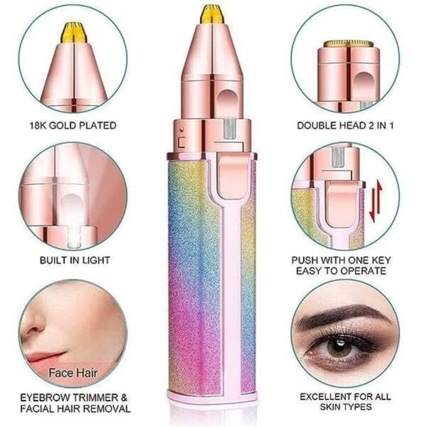 Blawless 2 in 1 Eyebrow And Facial Hair Remover