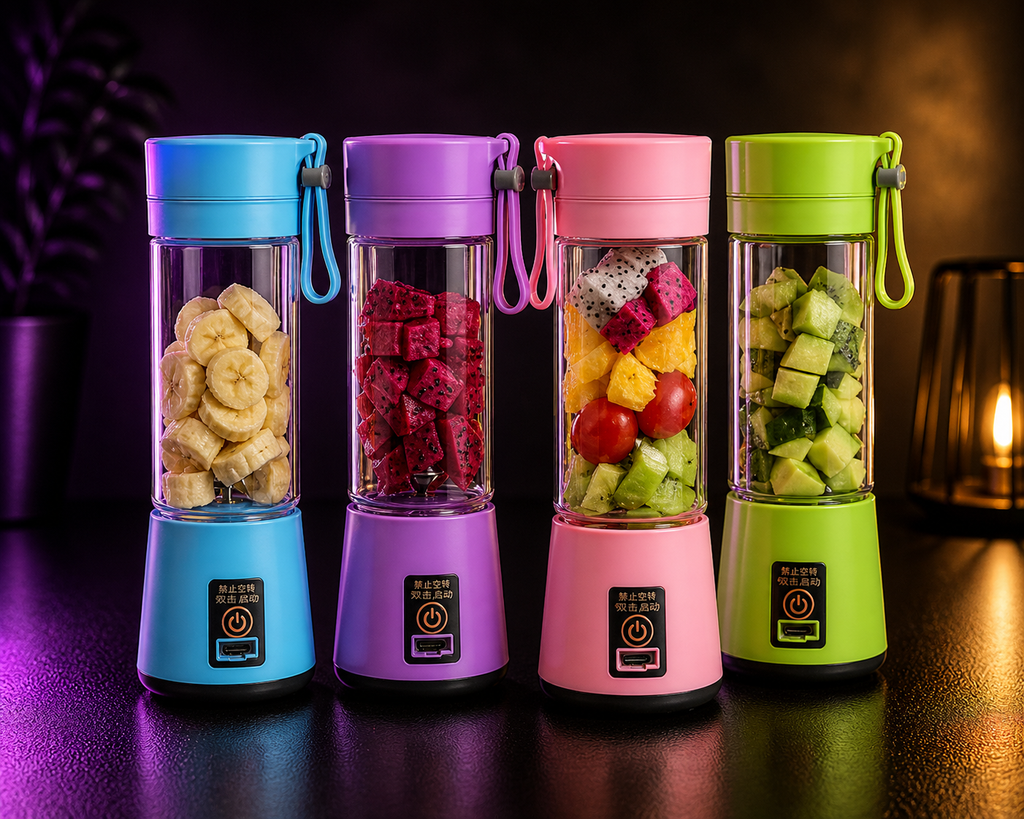 Mini Fruit Blender – Travel-Friendly Juice & Smoothie Maker