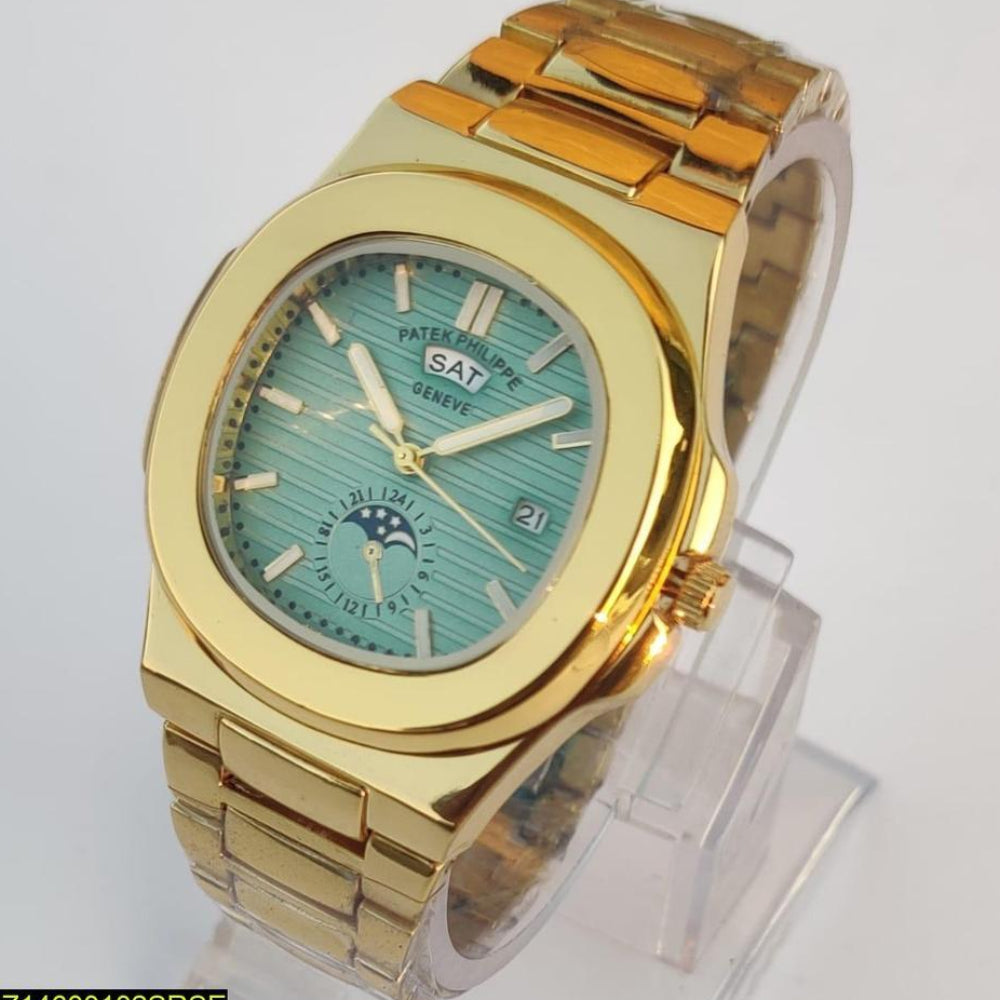 Luxury Gold Quartz Watch for Men – Elegant Classic Design