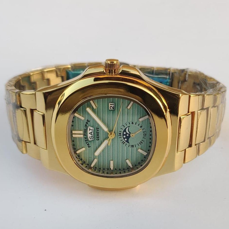 Luxury Gold Quartz Watch for Men – Elegant Classic Design