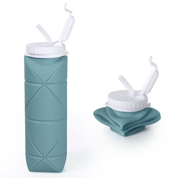 Smart Foldable Silicone Water Bottle – 250ml