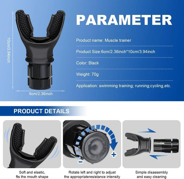 BreathPro™ Adjustable Breathing Trainer