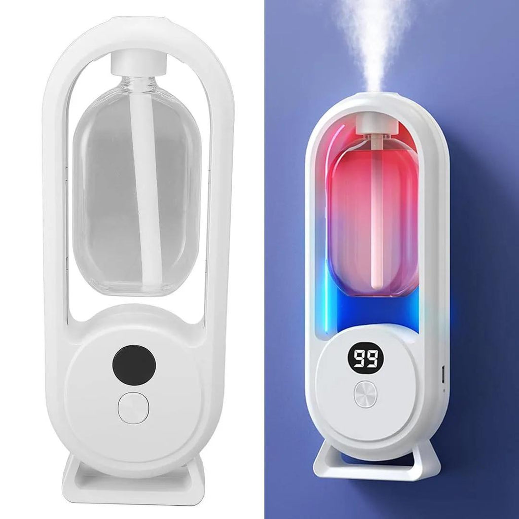 Portable LED Wall Humidifier – Quiet Mist Air Freshener with Soft Night Light