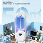 Portable LED Wall Humidifier – Quiet Mist Air Freshener with Soft Night Light