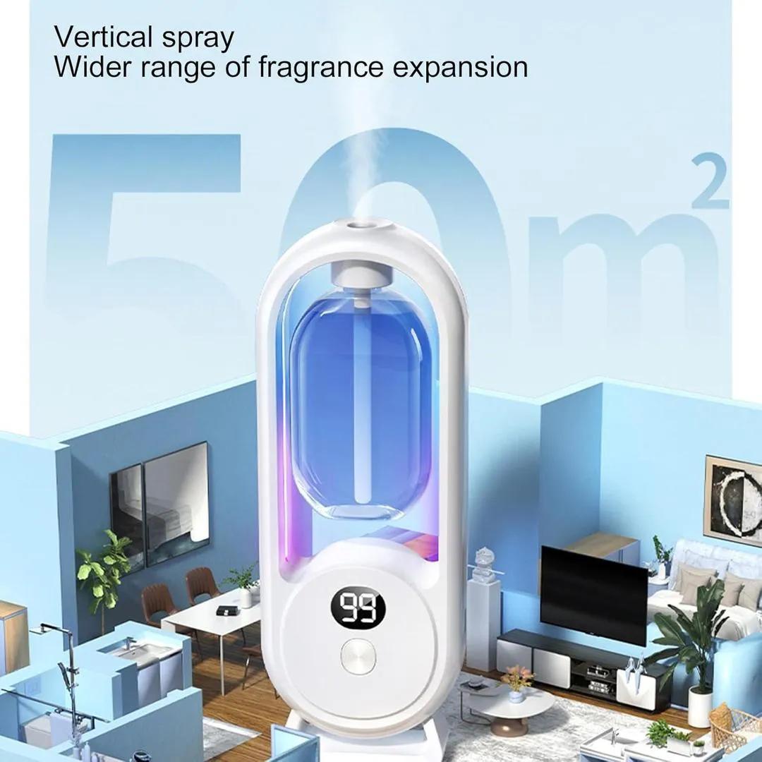 Portable LED Wall Humidifier – Quiet Mist Air Freshener with Soft Night Light