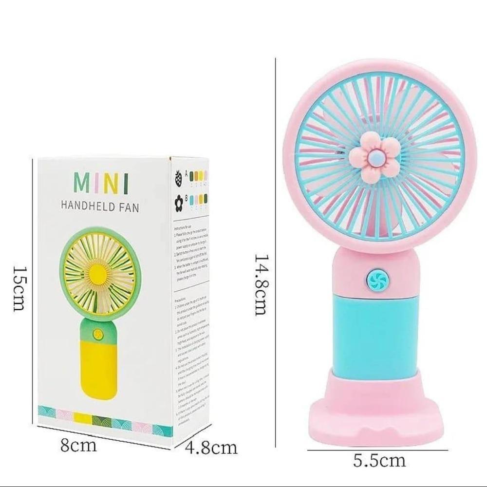 Modern Mini Fan – Compact Cooling with Adjustable Speeds