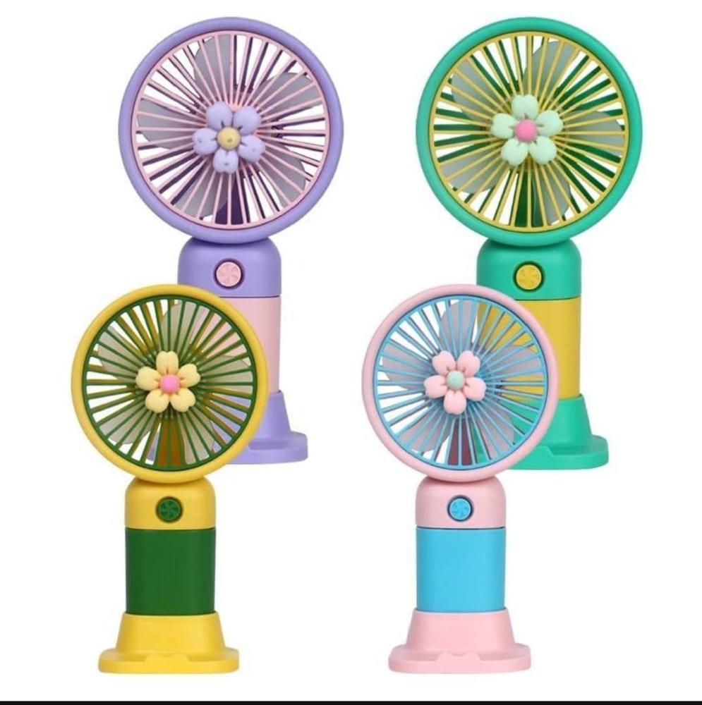 Modern Mini Fan – Compact Cooling with Adjustable Speeds