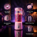 Mini Fruit Blender – Travel-Friendly Juice & Smoothie Maker
